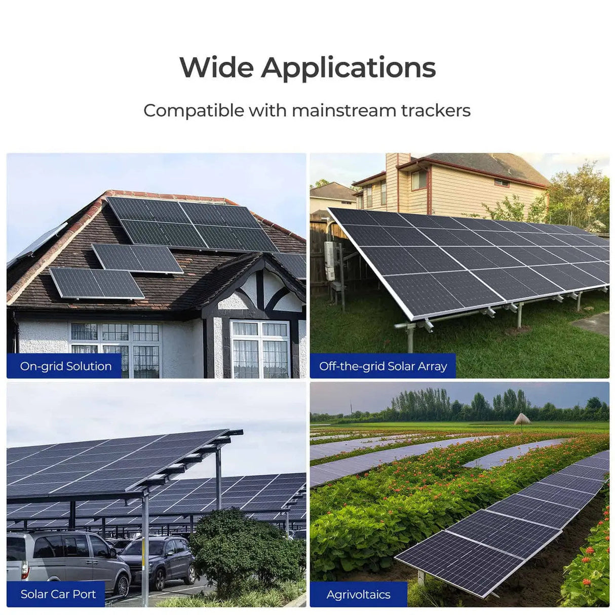 450W Bifacial Solar Panel(2-Pack)