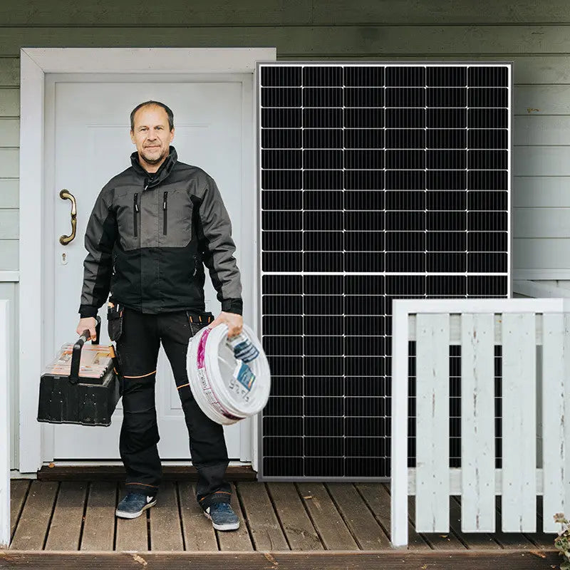 450W Bifacial Solar Panel(2-Pack)