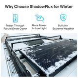 ShadowFlux 120/200W N-Type Anti-Shading Solar Panel