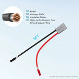 Renogy 5FT 6AWG Anderson Adapter Cable（Anderson PP75 - Anderson SB120）