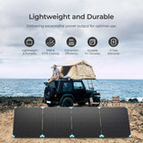 220W Lightweight Portable Solar Panel Suitcase