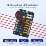 12 Way Fuse Box