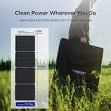 400W Lightweight Portable Solar Panel Suitcase