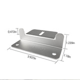 Solar Panel Mounting Z Bracket -- Set of 4