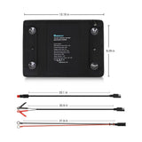 10W Solar Battery Trickle Charger Maintainer