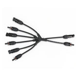 Solar Connectors M Branch Parallel Adapter Cable MMMF+FFFM Pair
