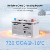12V 70Ah Start-Stop AGM Battery