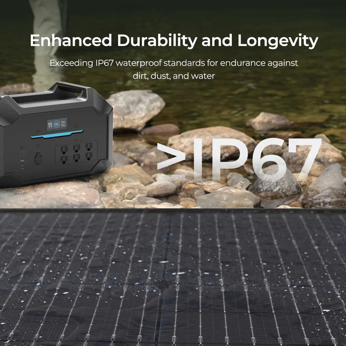 400W Lightweight Portable Solar Panel Suitcase