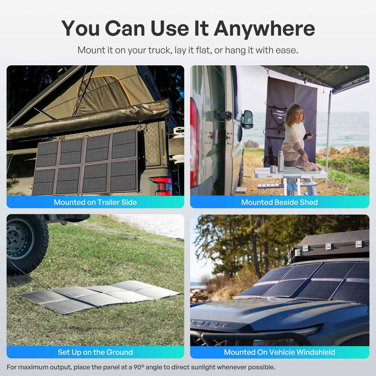 200/400W N-Type Portable Solar Panel Blanket