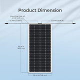 200W Flexible Solar Panel