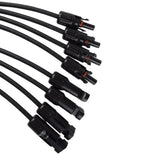 4 to 1 Solar Branch Connectors MMMMF+FFFFM Pair