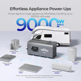 REGO 12V 3000W Pure Sine Wave Inverter Charger w/ LCD Display