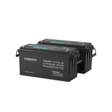 12V 200Ah Lithium Iron Phosphate Battery w/ Bluetooth