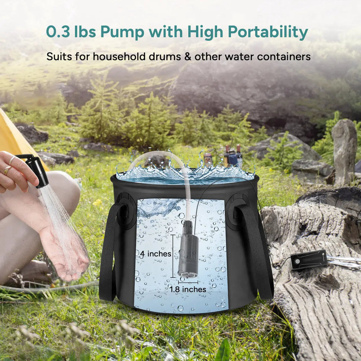 Dr.Prepare 20L Camping Shower Bag