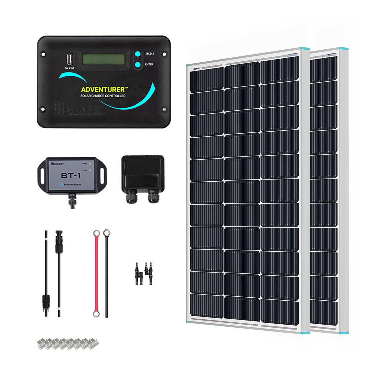 12V 200W RV Solar Panel Kits | Renogy ZA