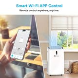 Dr.Prepare 14000 BTU Smart WiFi Portable Air Conditioner
