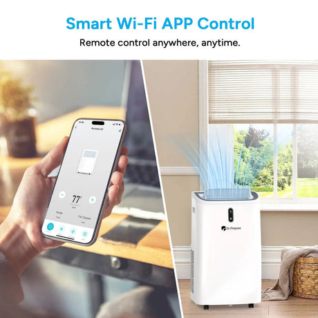Dr.Prepare 14000 BTU Smart WiFi Portable Air Conditioner