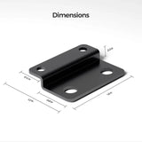 Renogy Mounting Brackets for 12V 200Ah Pro LiFePO4 Batteries (Set of 4)