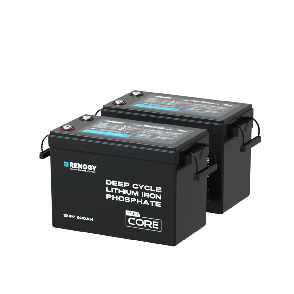 12V 200Ah LiFePO4 Battery w/ Low-Temperature Protection