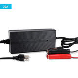 12V 20A/24V 10A AC-to-DC LFP Portable Battery Charger