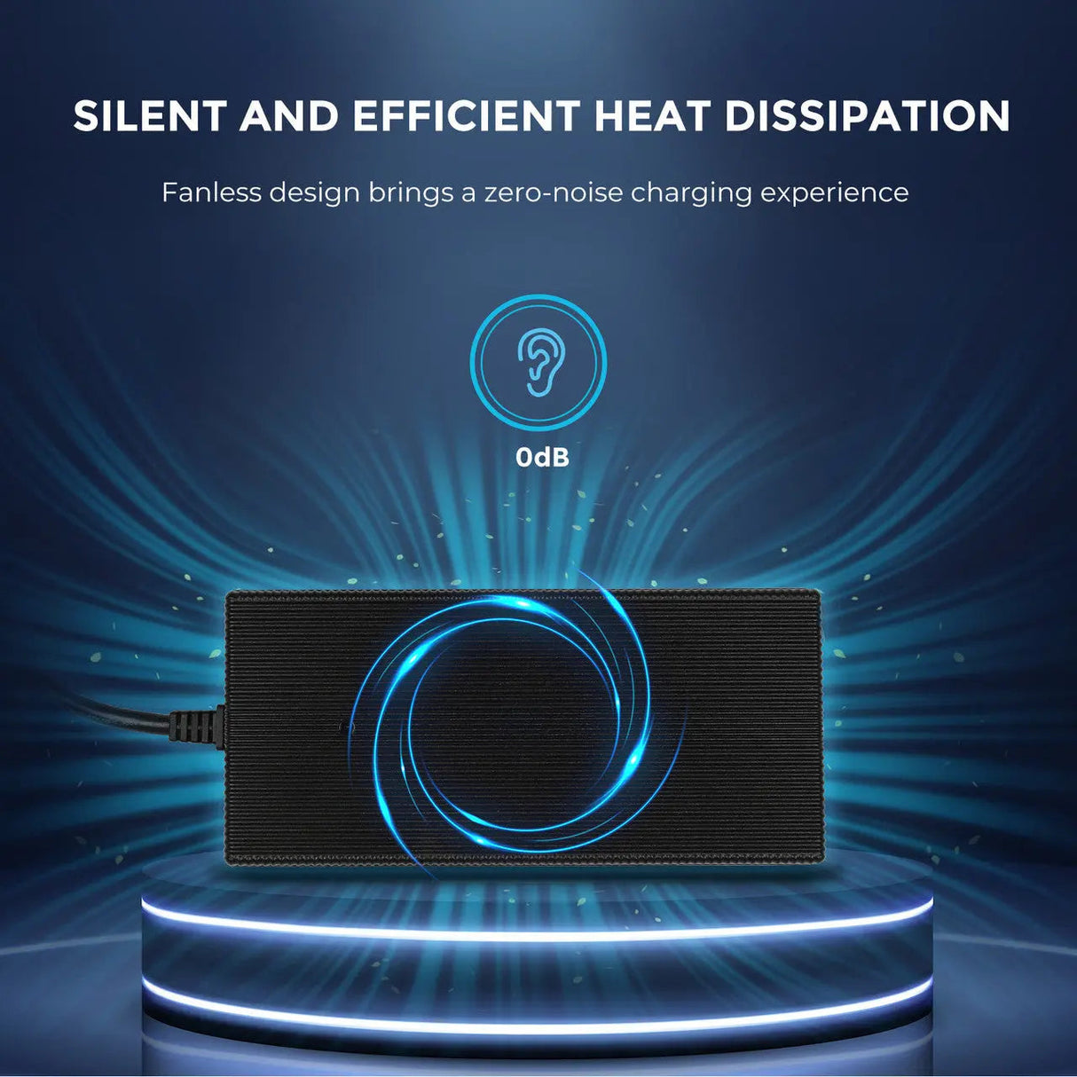 12V 20A/24V 10A AC-to-DC LFP Portable Battery Charger