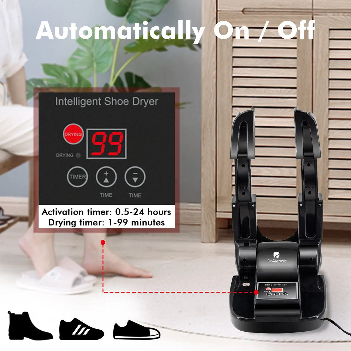 Dr. Prepare Boot Dryer Shoe Dryer