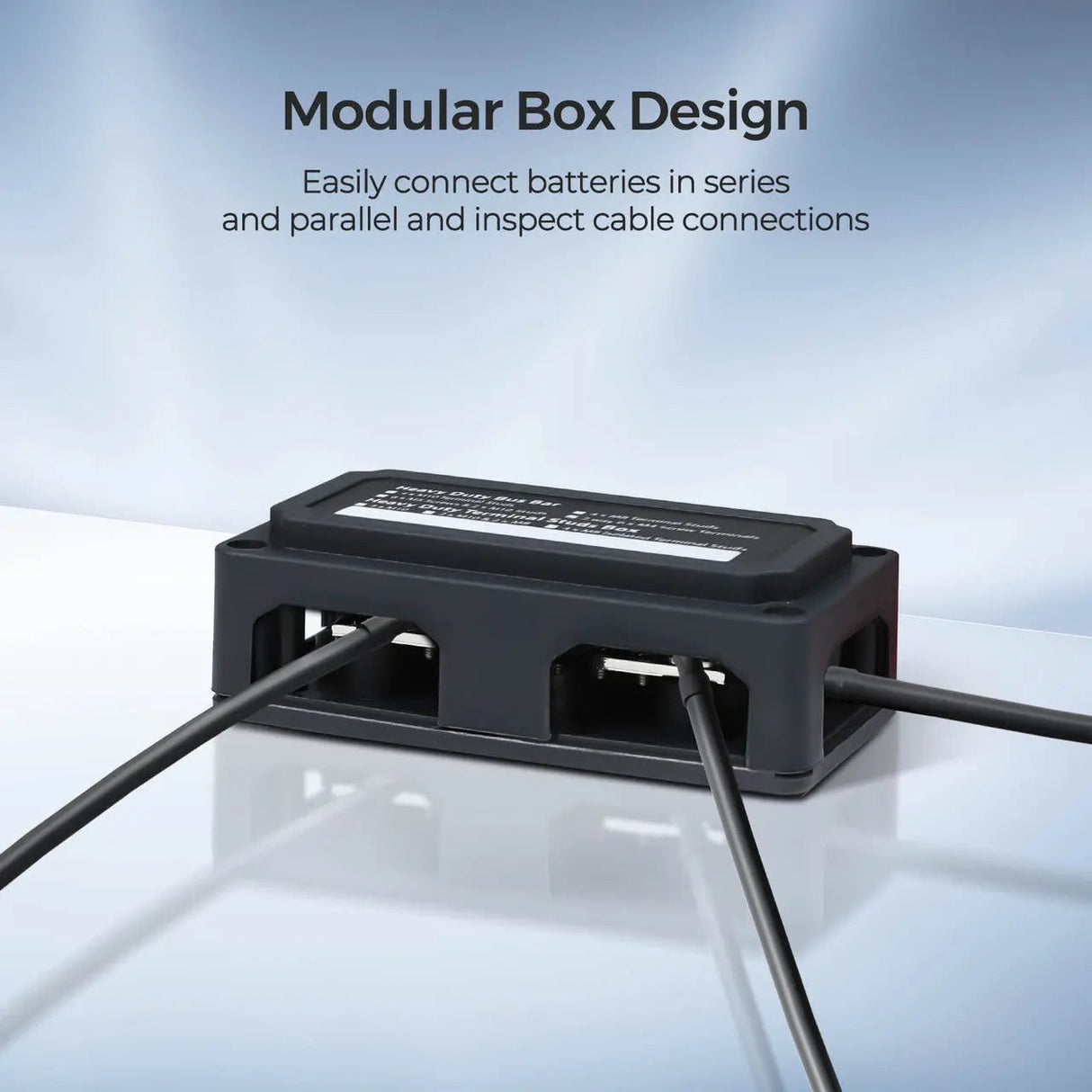 100A/300A  Red/Black Busbar