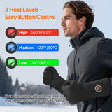 Dr.Prepare Heated Gloves with 7.4V 3200mAh Battery