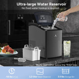 Dr.Prepare Countertop Nugget Ice Maker