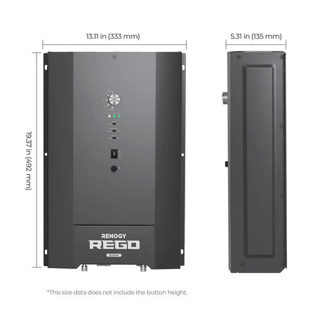 REGO 3000W 12V Pure Sine Wave HF Inverter Charger Split-phase Design