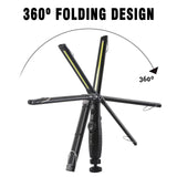 Dr. Prepare 700-lumens 3200mAh Foldable Rechargeable LED Work Light