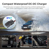 12V/24V IP67 50A DC-DC  Battery Charger with MPPT