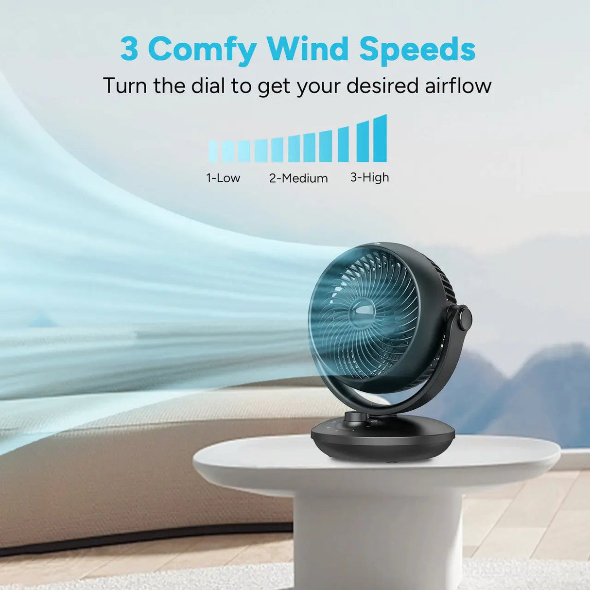 Dr.Prepare 8" Air Circulator Fan