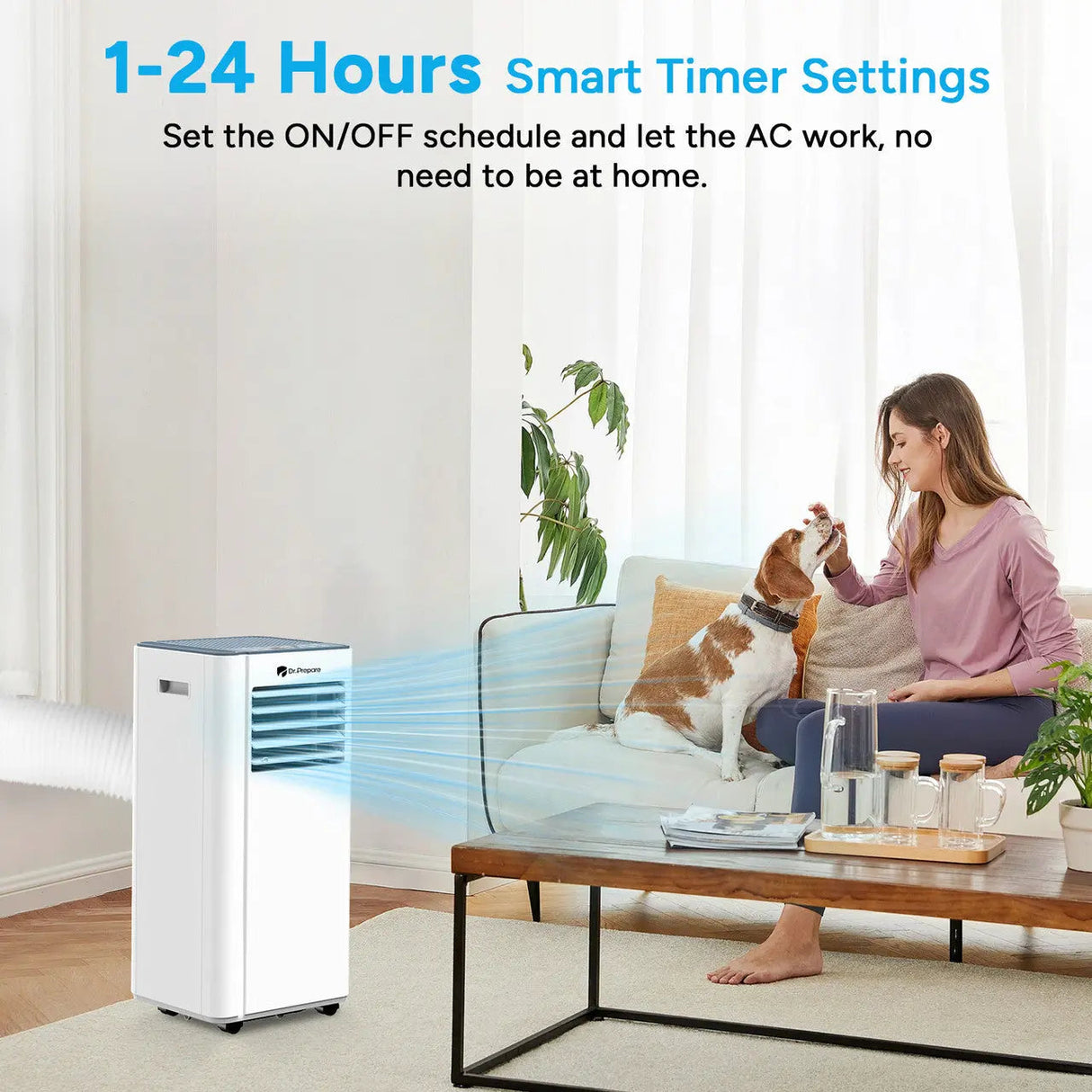 Dr.Prepare 8000 BTU Portable Air Conditioner
