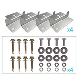 Solar Panel Mounting Z Bracket -- Set of 4