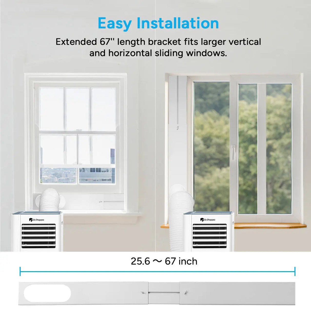 Dr.Prepare 8000 BTU Smart WiFi Portable Air Conditioner