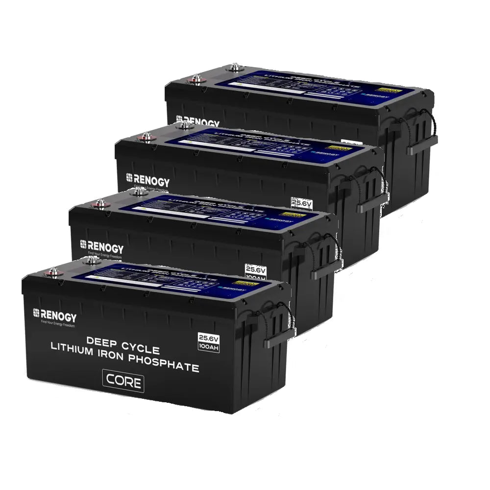 Core - 24V 100Ah Deep Cycle Lithium Iron Phosphate Battery Renogy