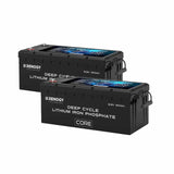 12V 300Ah LiFePO4 Battery w/ Low-Temperature Protection