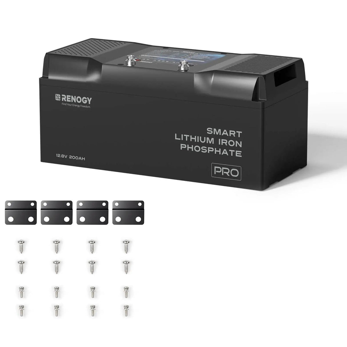 12V 100Ah/200Ah Smart LiFePO4 Battery w/ Bluetooth & Self-Heating | Pro Series