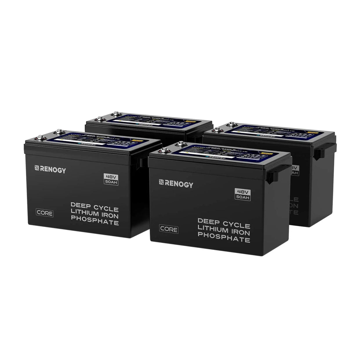 48V 50Ah Smart Lithium Iron Phosphate Battery w/Self-heating | Core Series