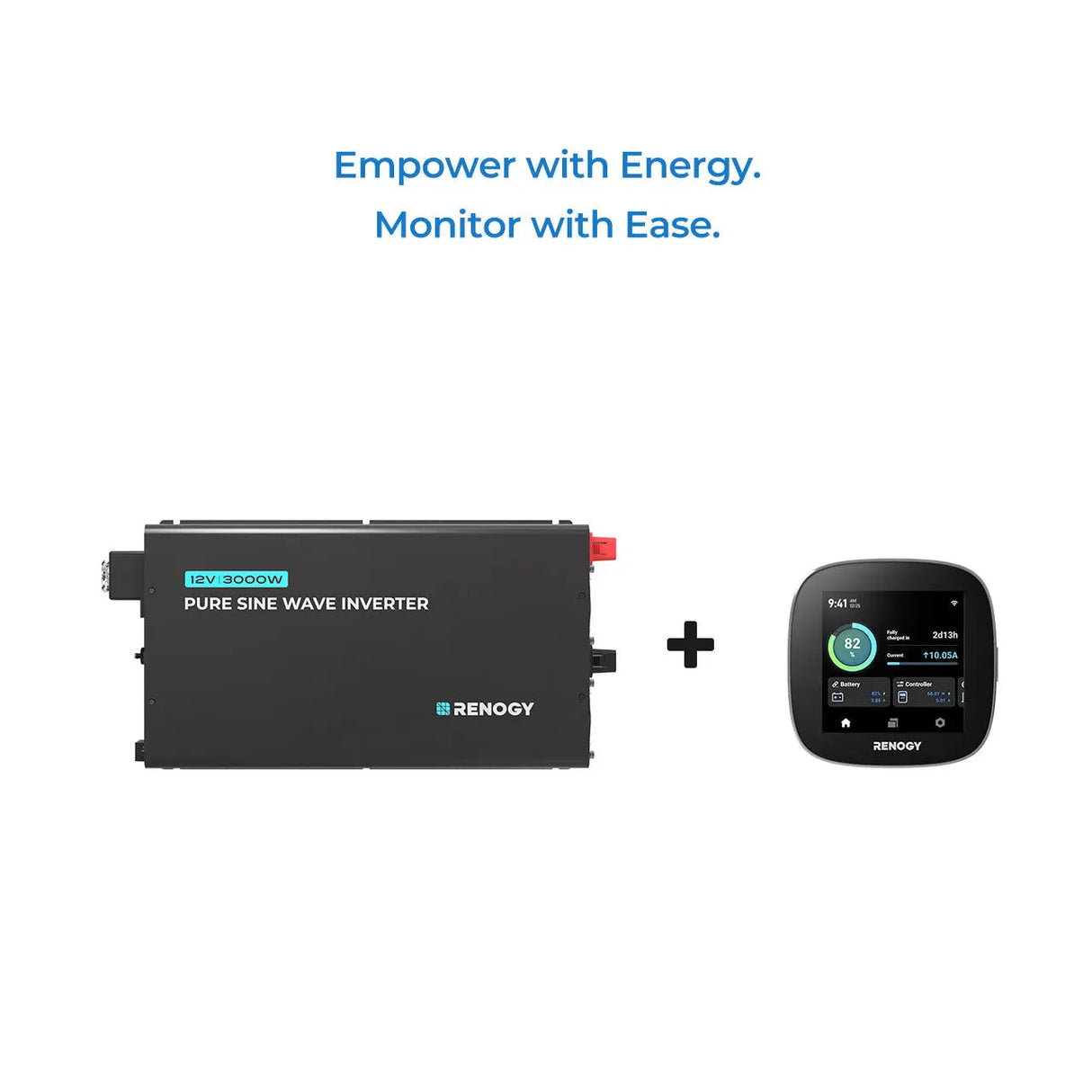 3000W 12V Pro Pure Sine Wave Inverter with EcoSleep Mode