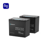 Mini Size 12.8V 100Ah Lithium Iron Phosphate Battery