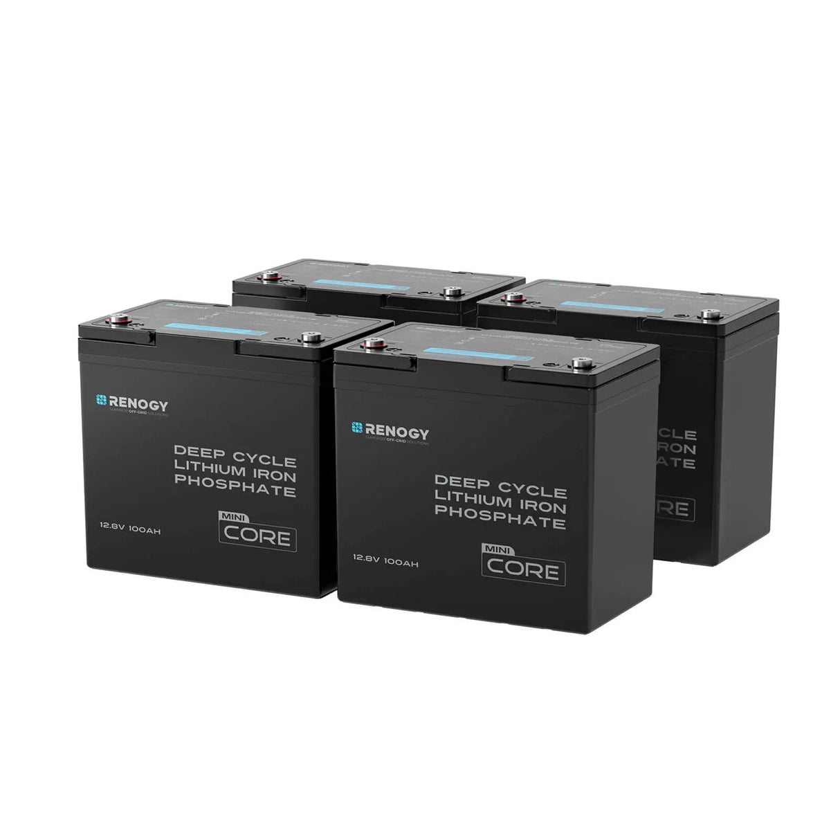 Mini Size 12.8V 100Ah Lithium Iron Phosphate Battery