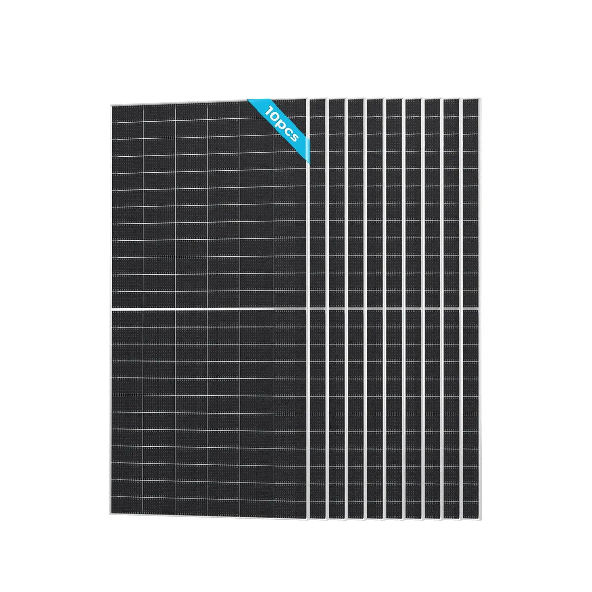 590W N-Type Bifacial Solar Panel（2-Pack）