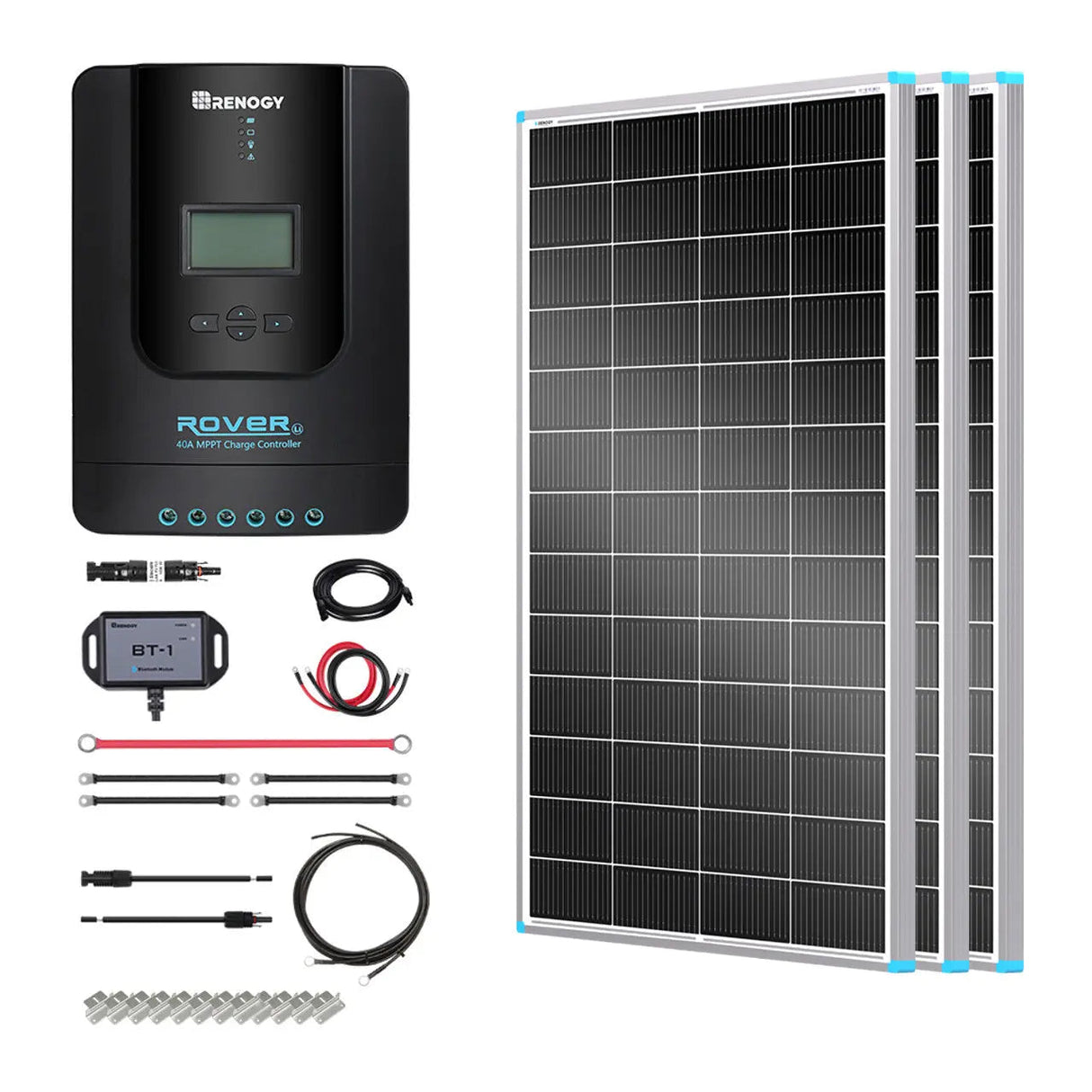 Essential Off-Grid Solar Kit 600W 12V | Optional 3.6kWh LiFePO4 Battery
