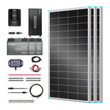 Essential Off-Grid Solar Kit 600W 12V | Optional 3.6kWh LiFePO4 Battery