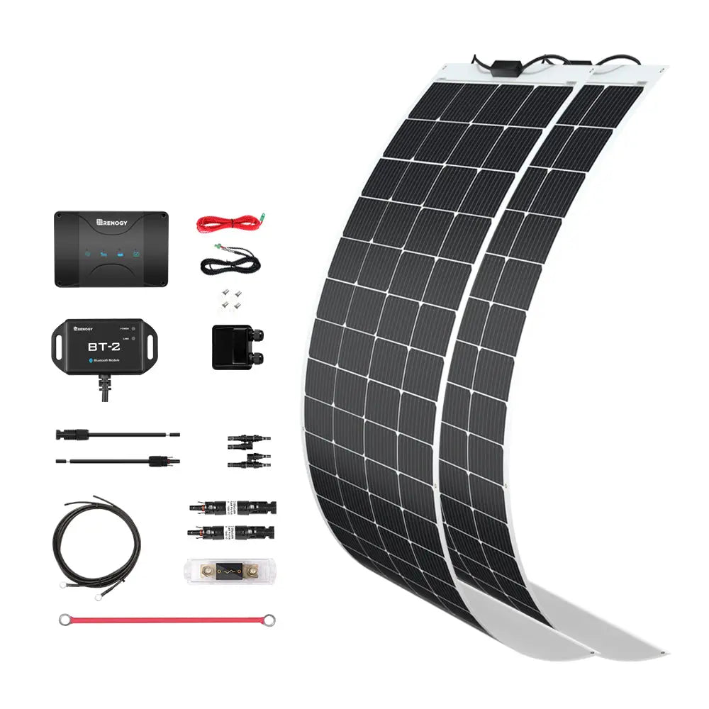 Customizable RV Solar Kit 400W 12V | DC-DC Battery Charger with MPPT