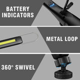 Dr. Prepare LED Work Light, 700 Lumens Rechargeable Work Light