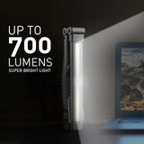Dr. Prepare 700-lumens 3200mAh Foldable Rechargeable LED Work Light