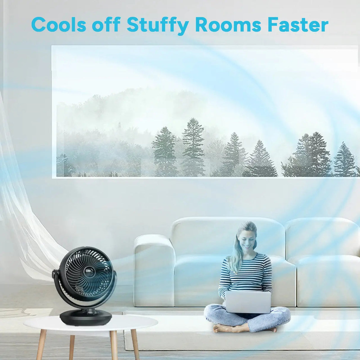 Dr.Prepare 8" Air Circulator Fan
